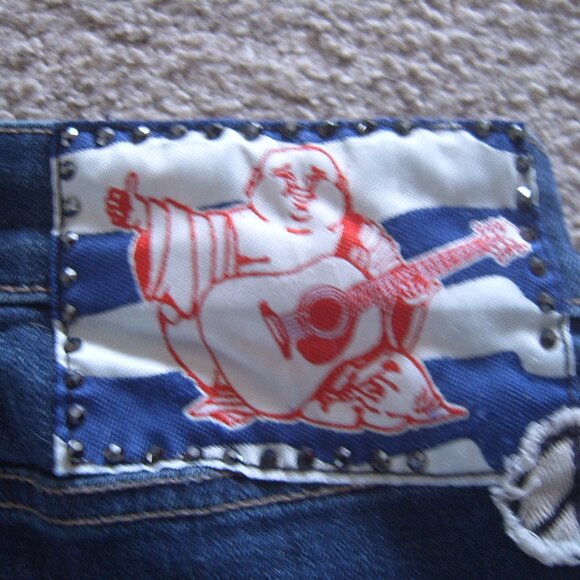 Like New Excellent Condition True Religion Women Jeans sz 26 Made in China - Picture 4 of 6